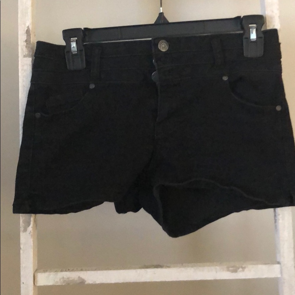 Black shorts
